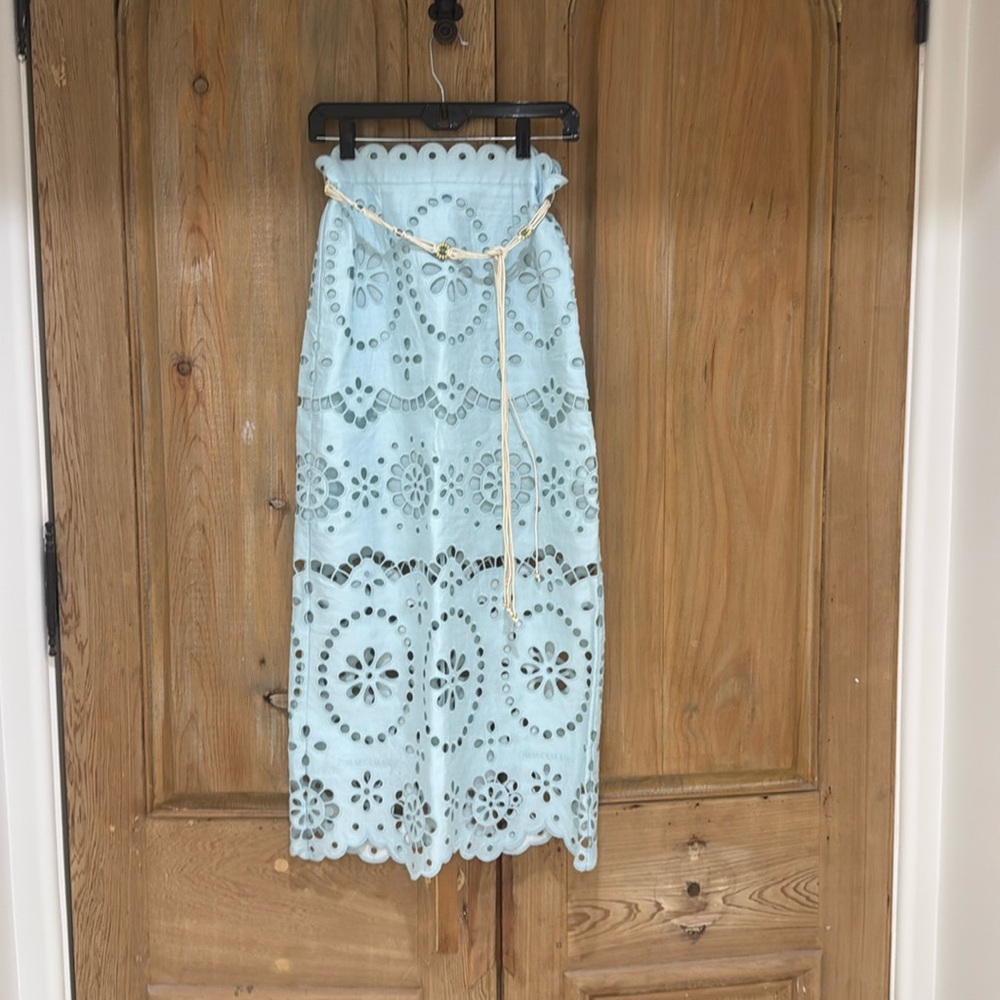 Zimmerman Awaken Embroidered Skirt size 1 - Picture 2 of 5